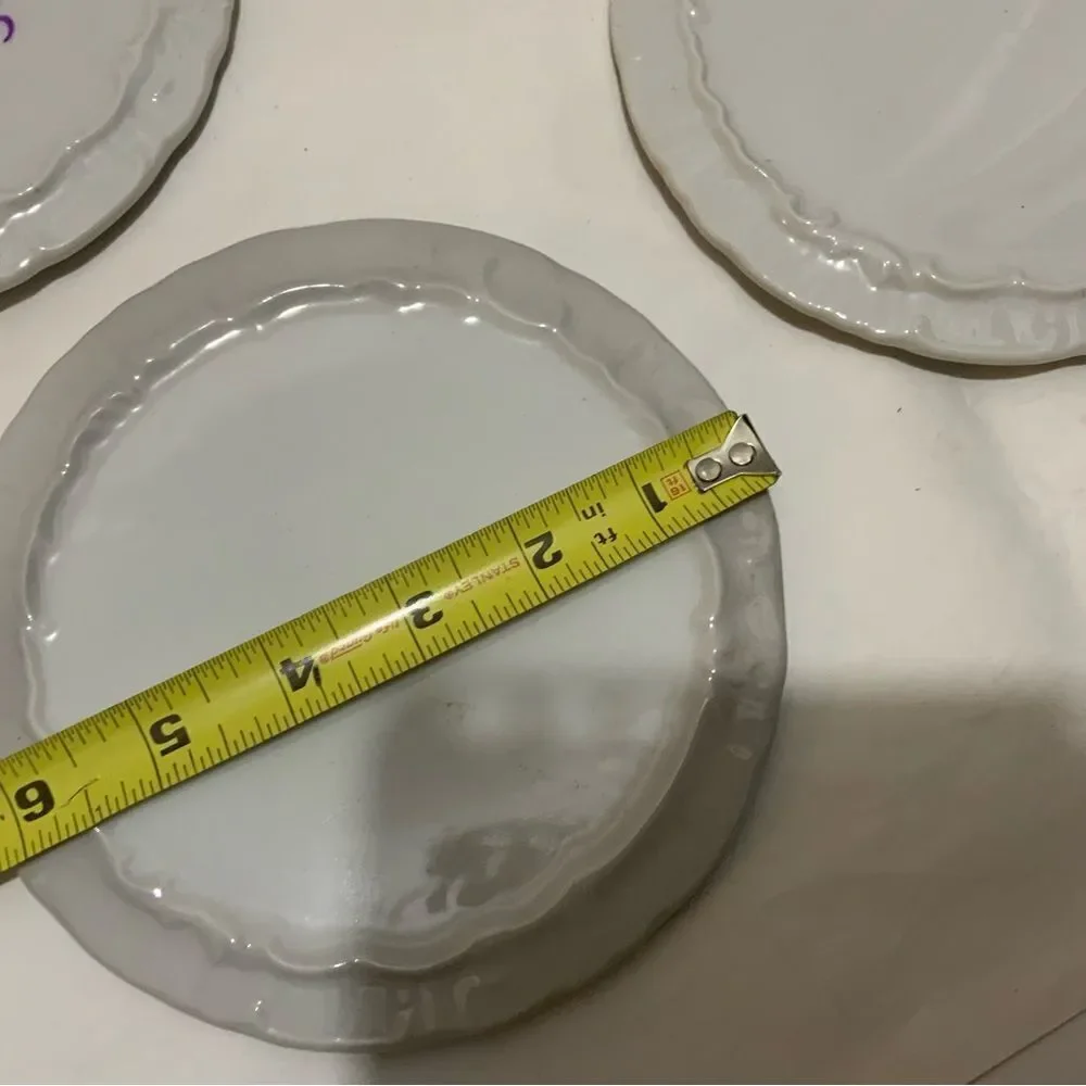 Vintage Rynnes China Japanese Plate Set of 5 Desserts Appetizers G15